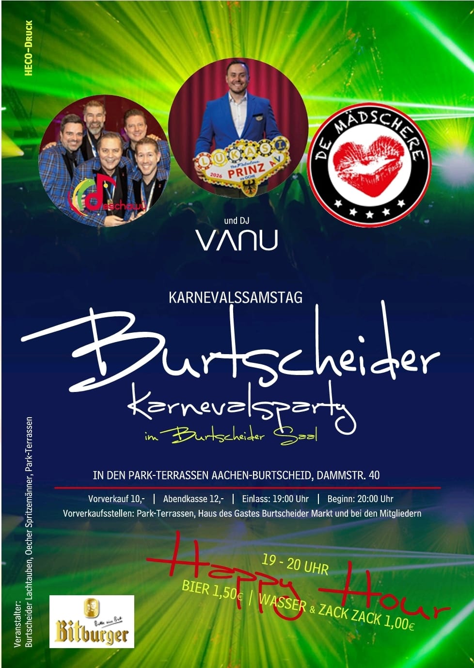 Burtscheider Karnevalsparty 2026